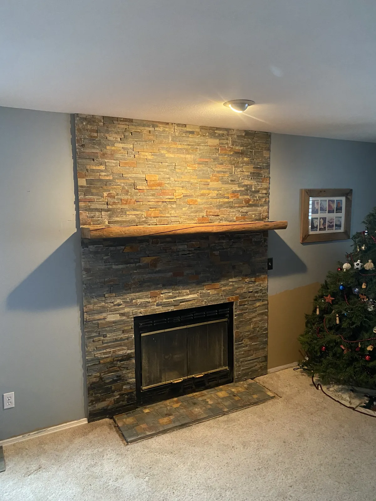 Custom built-in bookshelf — interior finish carpentry in Bozeman